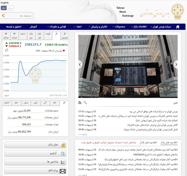 بورس تهران