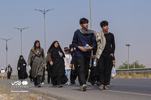 راهپیمایی جاماندگان اربعین در «گچساران»