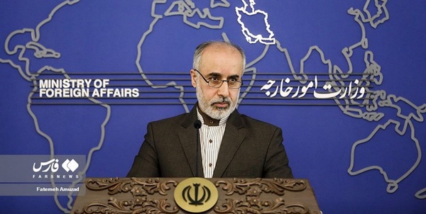 ناصر کنعانی سخنگوی وزارت خارجه