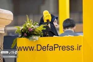 غرفه ی خبرگزاری دفاع مقدس در بیست و چهارمین دوره نمایشگاه رسانه های ایران