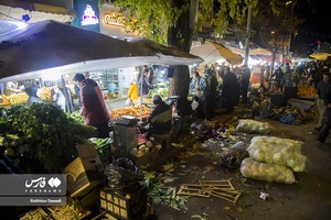 بازار سنندج در آستانه «شب چله»