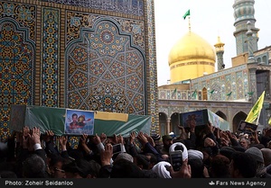 به تشییع پیکر 6 شهید مدافع حرم 