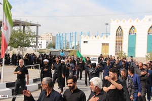 دسته روی روز شهادت حضرت زهرا  -  شرق بندرعباس  