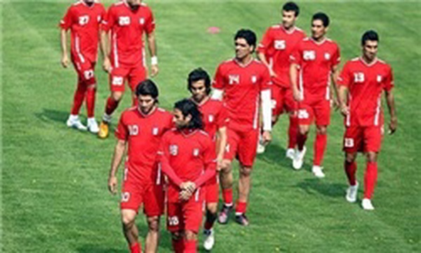 تمرین تیم ملی فوتبال ایران