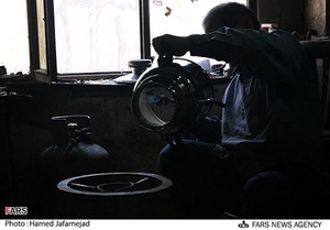 کارگاه تعمیر سماور در خیابان امام خمینی(ره) تهران