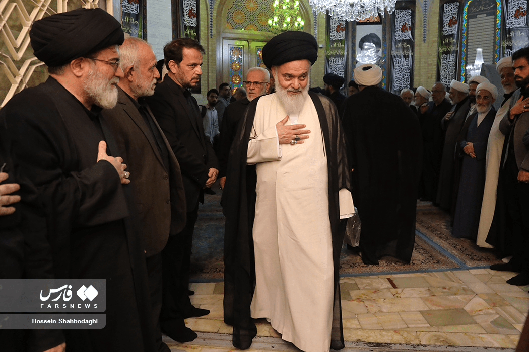 مراسم چهلمین روز ترحیم آیت الله شبیری زنجانی(ره)