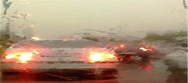 جاده بارانی