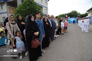 تجلیل از پرسنل و خانواده مازندرانی ناو گروه ۸۶ نیروی دریایی ارتش در نوشهر 