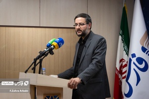 سخنرانی مرتضی بیات مدیر باشگاه خبرنگاران توانا در مراسم رونمایی از کتاب حکمرانی فرهنگی عصر انسان رسانه ها