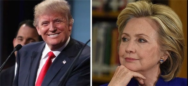 دونالد ترامپ هیلاری کلینتون