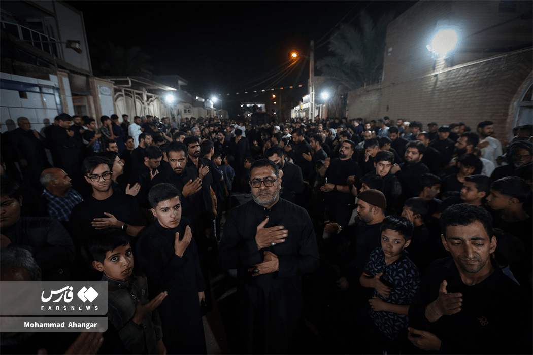 تشییع نمادین پیکر حضرت زهرا(س)- شهرستان کارون