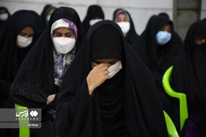 برگزاری مراسم یادبود شهدای افغانستان در اردوگاه مهاجرین سمنان