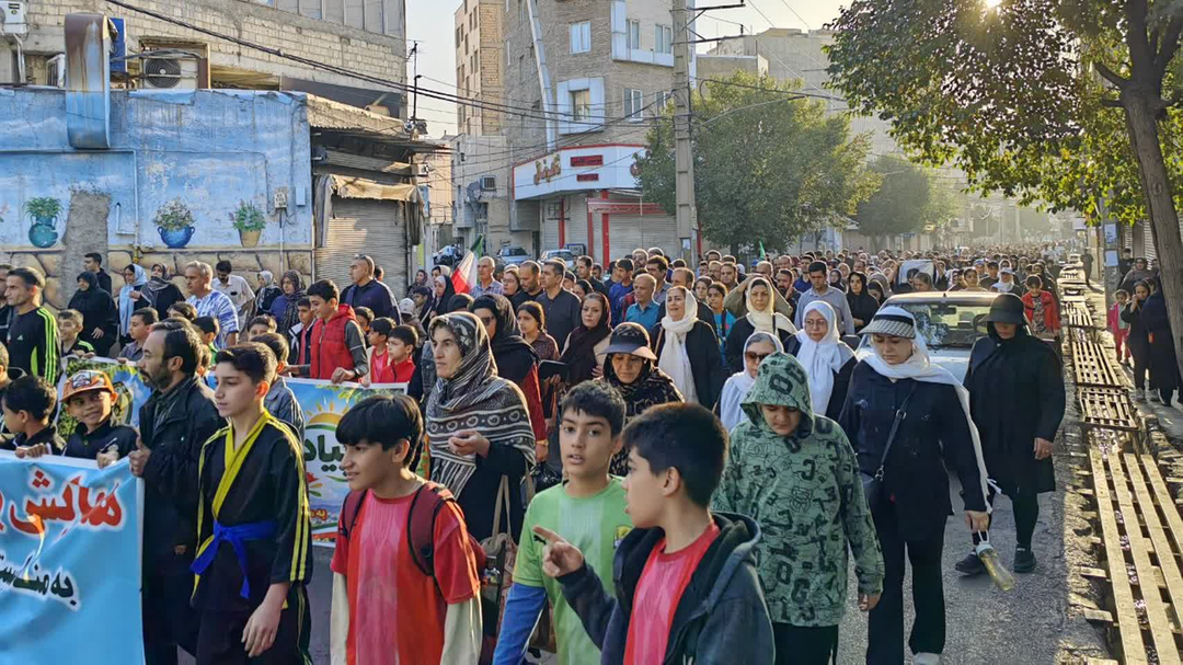 همایش بزرگ پیاده‌روی خانوادگی در شهرقدس+ عکس