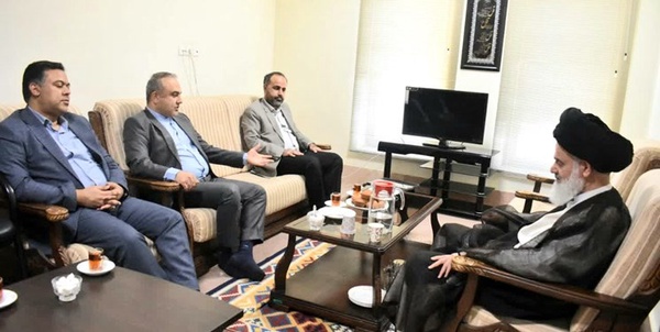 نشست حسینی بوشهری با رئیس دانشگاه آزاد بوشهر