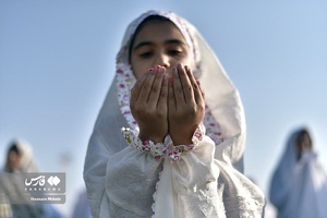 برگزاری نماز عید فطر در زرین دشت 