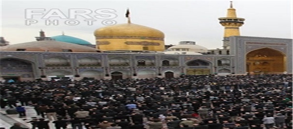 اقامه نماز ظهر عاشورا در حرم مطهر رضوی
