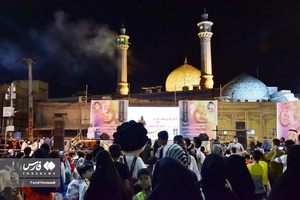 جشن میلاد امام حسن مجتبی (ع) در صحن مسجد جامع خرمشهر