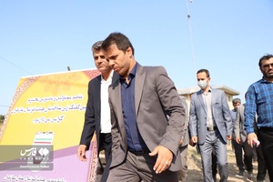 مهدی تاج در مجمع انتخابات هیات فوتبال مازندران و کلنگ زنی ساختمان هیات