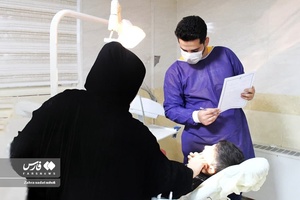 خدمت جهادی دندانپزشکان قمی به نیازمندان
