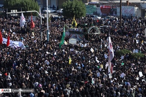 تشییع پیکر «حاج قاسم سلیمانی» در اهواز