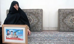 مادر شهیدان آقاجانلو