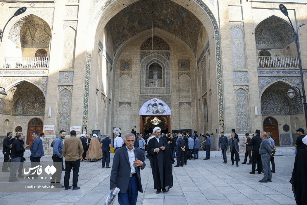 مراسم ختم آیت‌الله «شبیری زنجانی»