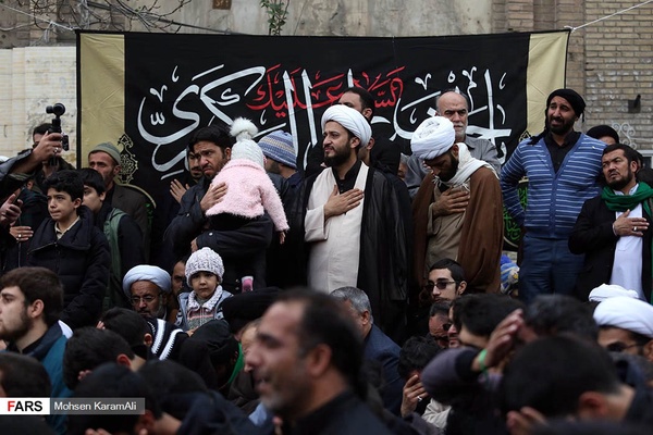 گزارش تصویری: عزاداری شهادت امام حسن عسکری (ع)