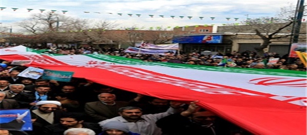 راهپیمایی یوم الله 22 بهمن در قزوین
