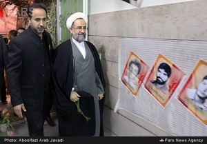 حضور حجت الاسلام مصلحی در یادواره شهدای ازخاک تا افلاک
