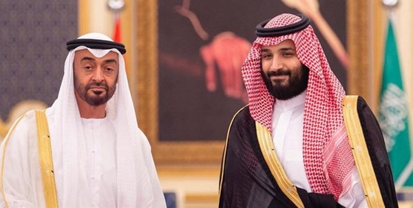 بن زاید و بن سلمان 
