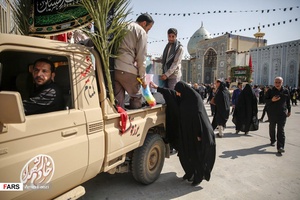تشییع لاله‌ها در بهشت حرم