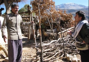 بازدید از روستای محروم کنده گورآب باشت