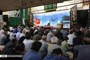 برگزاری مراسم بزرگداشت شهدای حادثه منا در کرج
