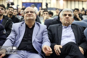 علیرضا زالی رئیس دانشگاه علوم پزشکی شهید بهشتی در نشست دانشجویی پاسخگو در برابر جمهور 