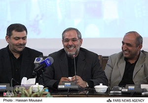 عیسی فرهادی، تمدن و نائبی در مراسم تودیع و معارفه فرماندار تهران