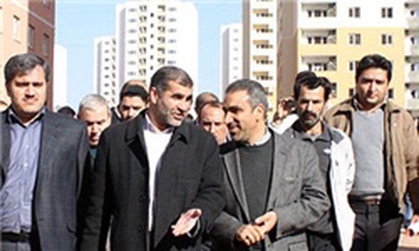 بازدید وزیر راه و شهرسازی از پروژههای شهر جدید پرند
