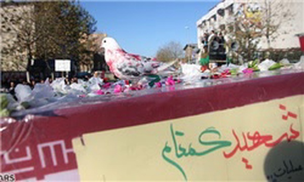 مراسم تشییع شهدای گمنام در مازندران