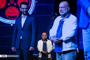 آتیلا پسیانی در مراسم اختتامیه جشنواره فیلم سینما تورز