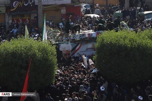 تشییع پیکر «حاج قاسم سلیمانی» در اهواز