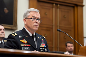 Our adversaries use $10,000 one-way drones that we ***** down with $2 million missiles — that cost-benefit curve is upside down