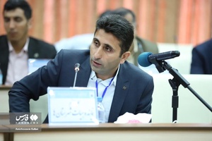 مهدی تاج در مجمع انتخابات هیات فوتبال مازندران و کلنگ زنی ساختمان هیات
