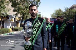 کاروان بزرگ عزای علی بن موسی الرضا در اراک