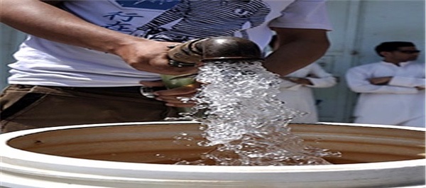 کمبود و فروش آب شرب