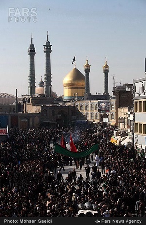 آیین عزاداری اربعین حسینی در قم