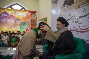مراسم عمامه گذاری طلاب حوزه علمیه امام خمینی گرگان