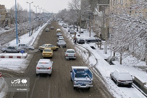 برف در «خوی»