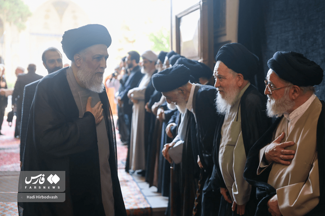 مراسم ختم آیت‌الله «شبیری زنجانی»