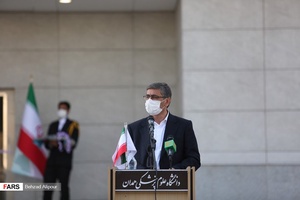 سخنرانی سعید شاهرخی استاندار همدان در مراسم افتتاحیه  فاز اول مركز جامع سرطان همدان