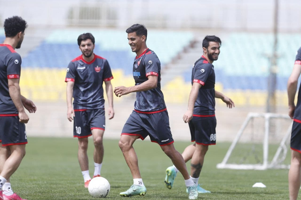 علی نعمتی تمرین پرسپولیس