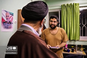 حضور سرزده حجت الاسلام والمسلمین سیدمحمدعلی آل هاشم امام جمعه تبریز و نماینده ولی فقیه در آذربایجان شرقی به مناسبت روز دانشجو درخوابگاه دانشجویان دانشگاه تبریز